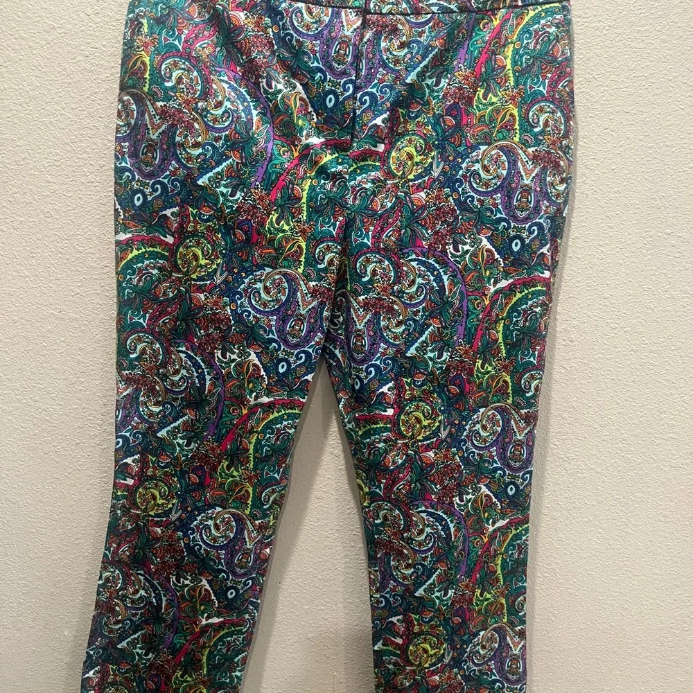 Tommy Hilfiger Multicolor Paisley Leggings - Picture 2 of 7